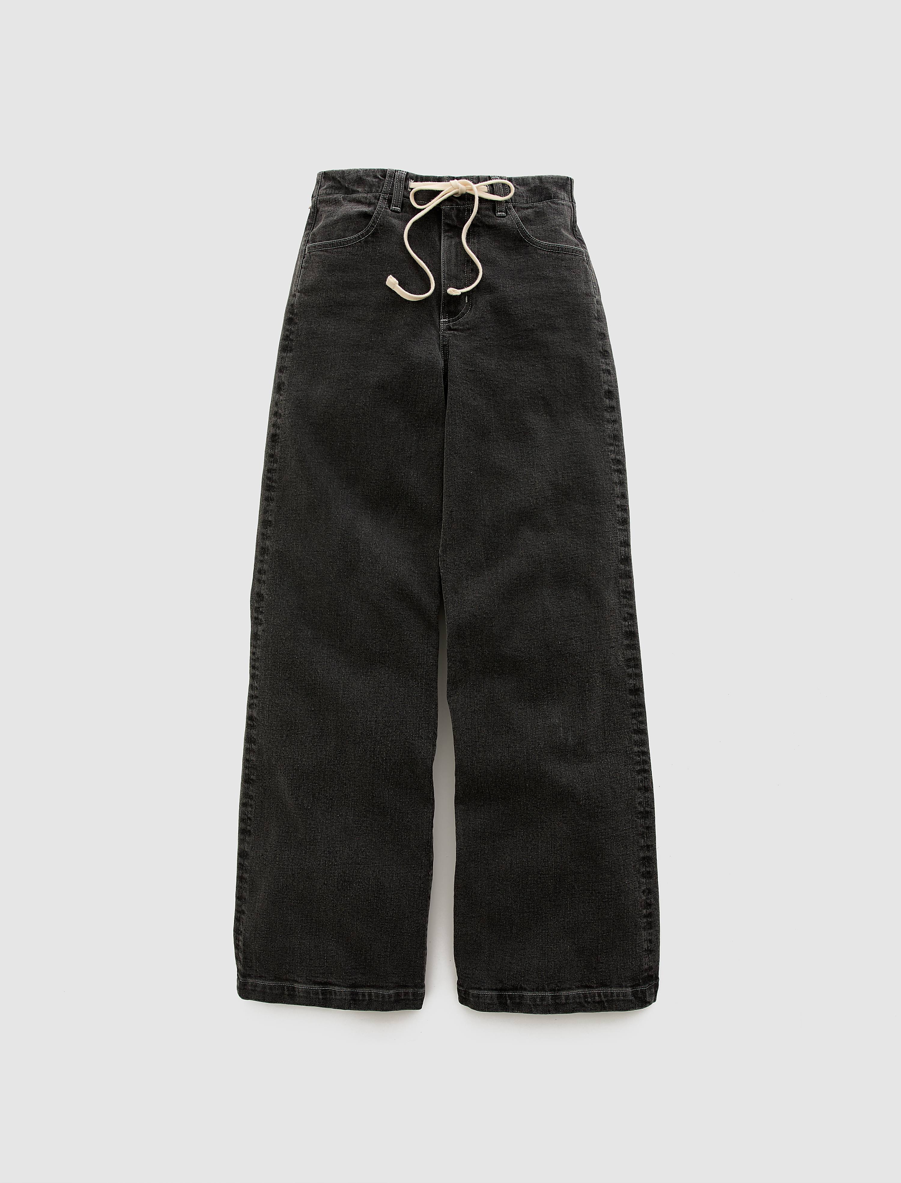 Willow Pants × Silver and Gold Black Denim - Silver and Gold