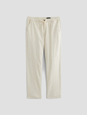 Tate Natural Drawstring Pant Men Bottom Photo 9