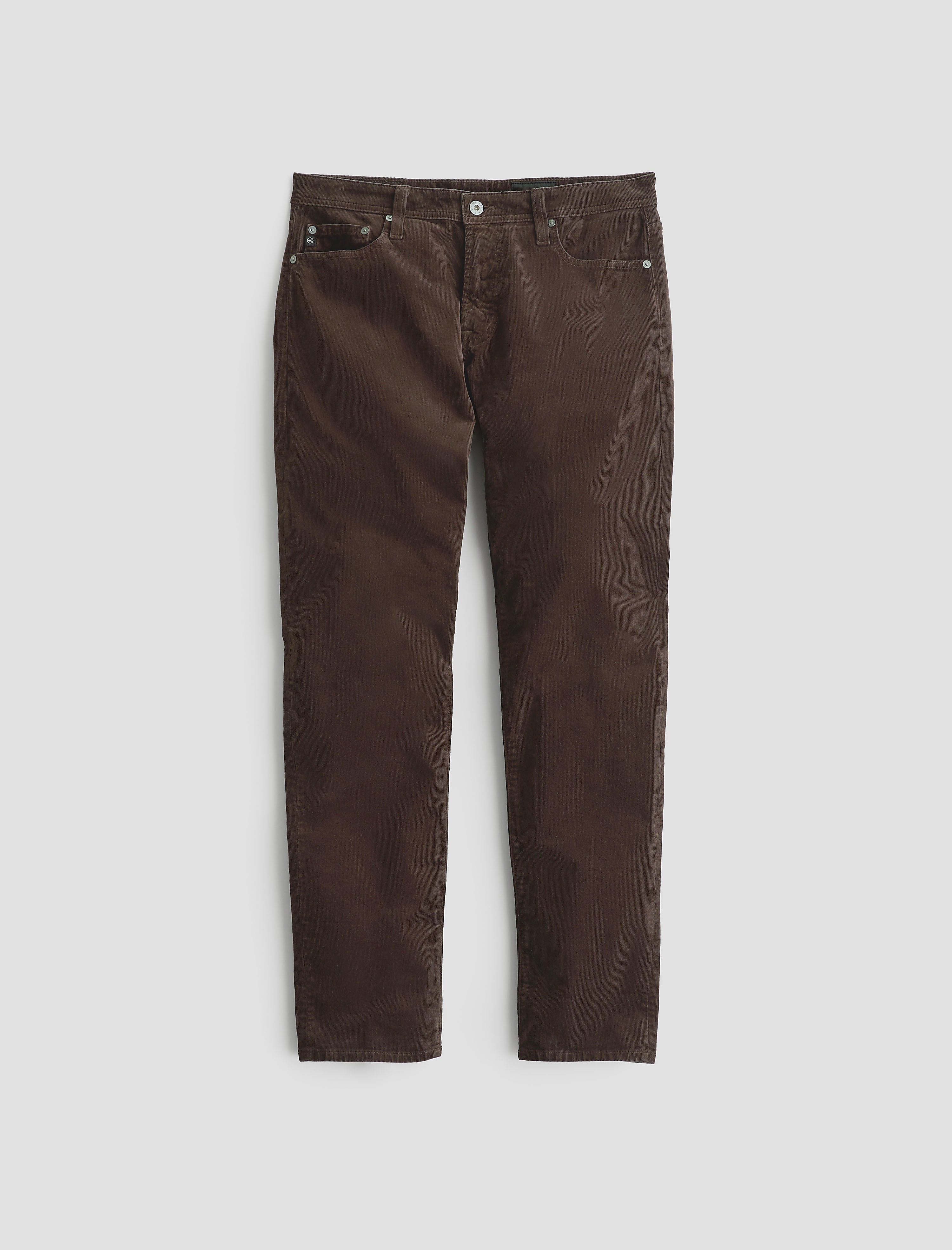 Tellis Raw Umber Modern Slim Men Bottom Photo 9