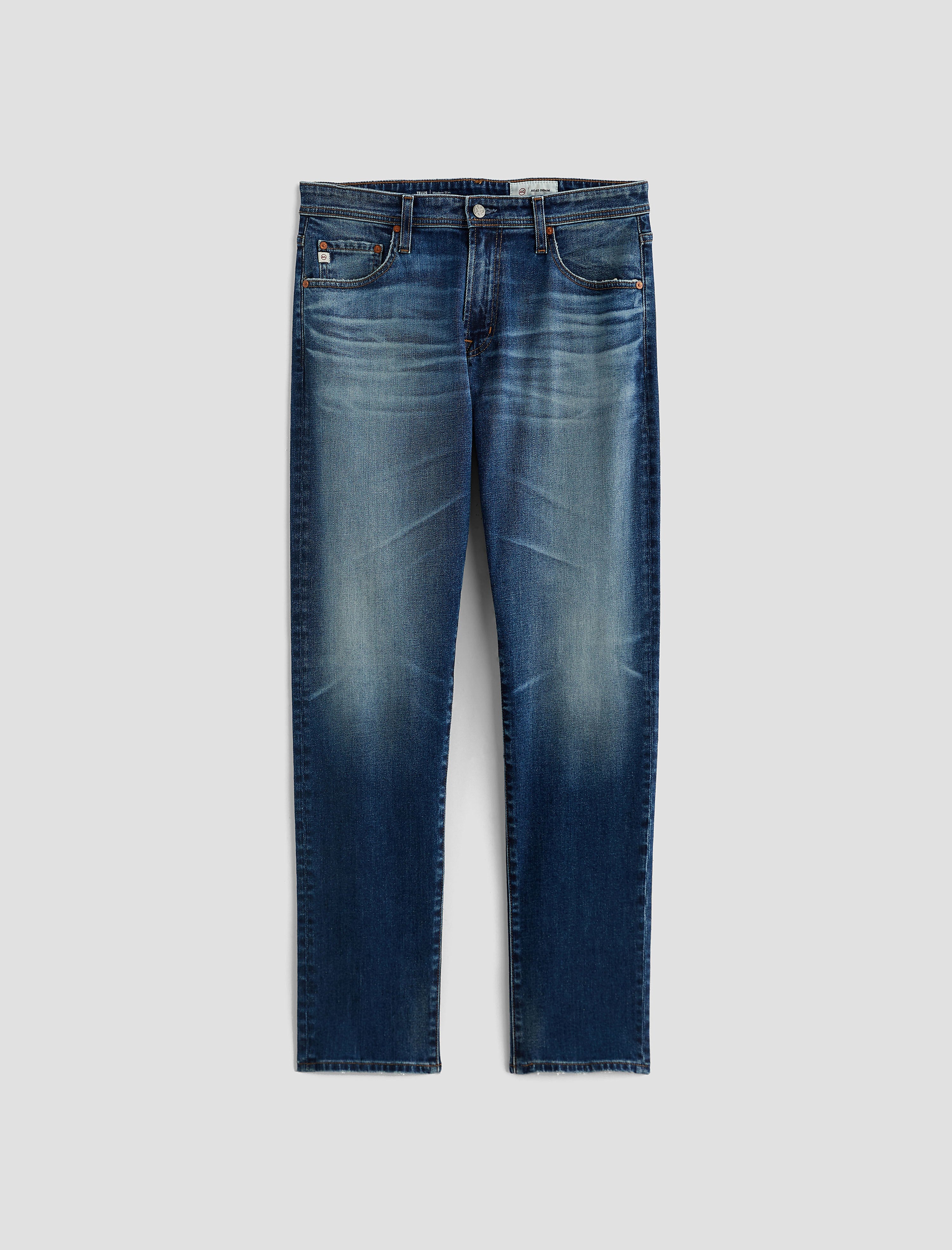 デニム・ジーパン ASCLO Tuck Straight Raw Denim Pants (1103) ASCLO Tuck Straight Raw Denim Pants (1103) - ASCLO