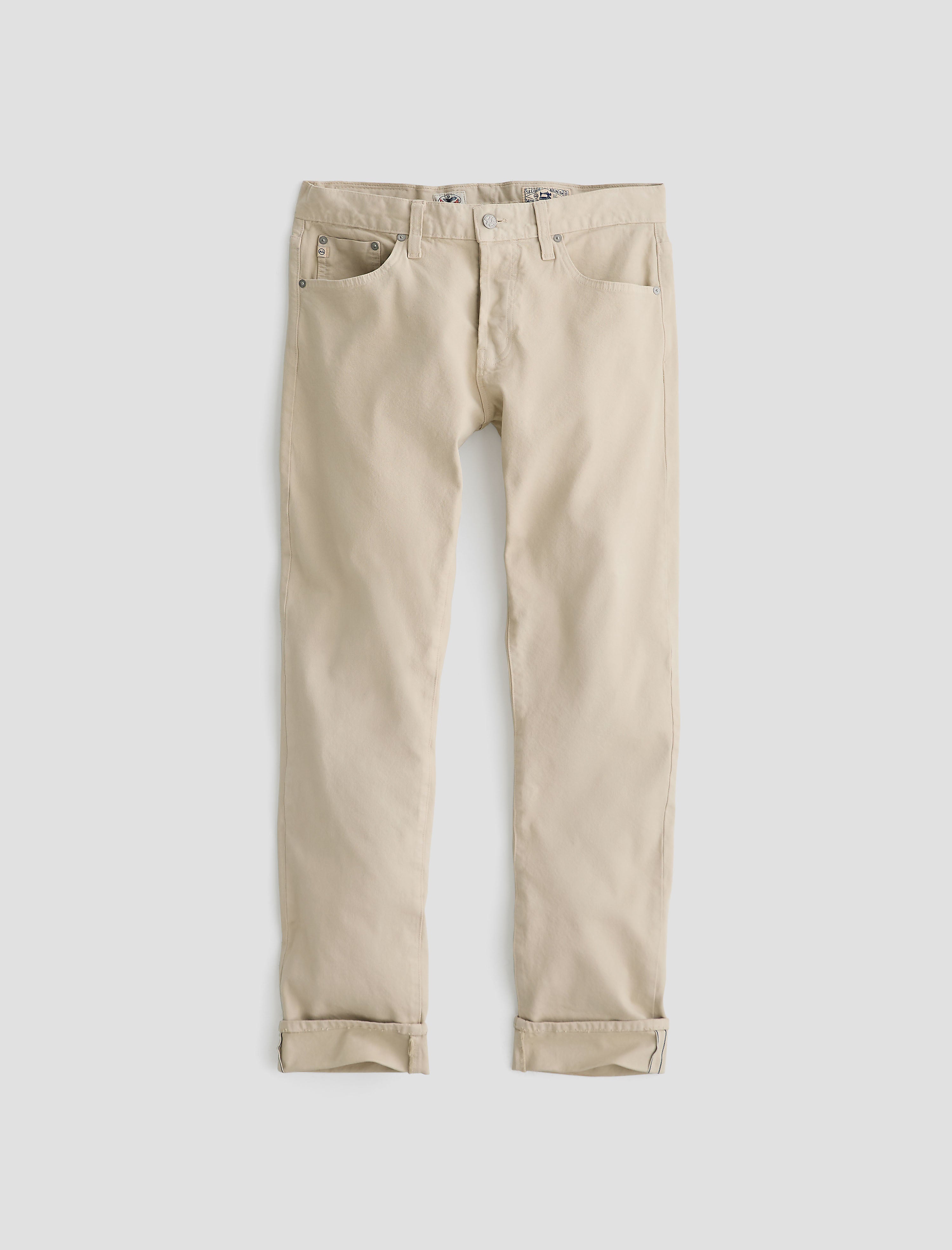 Tellis Marble Tan Modern Slim Men Bottom Photo 9
