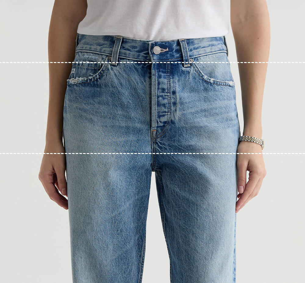 women's low slung jeans