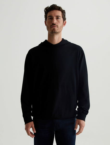 Mens Wesley Hoodie True Black at AG Jeans Official Store