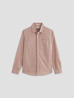 Wesley Shirt Desert Mauve Relaxed Button-Up Shirt Men Top Photo 9