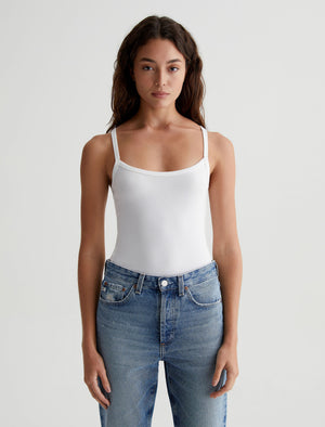 Wittney Tank Ex-White 90'S Vintage Tank Women Top