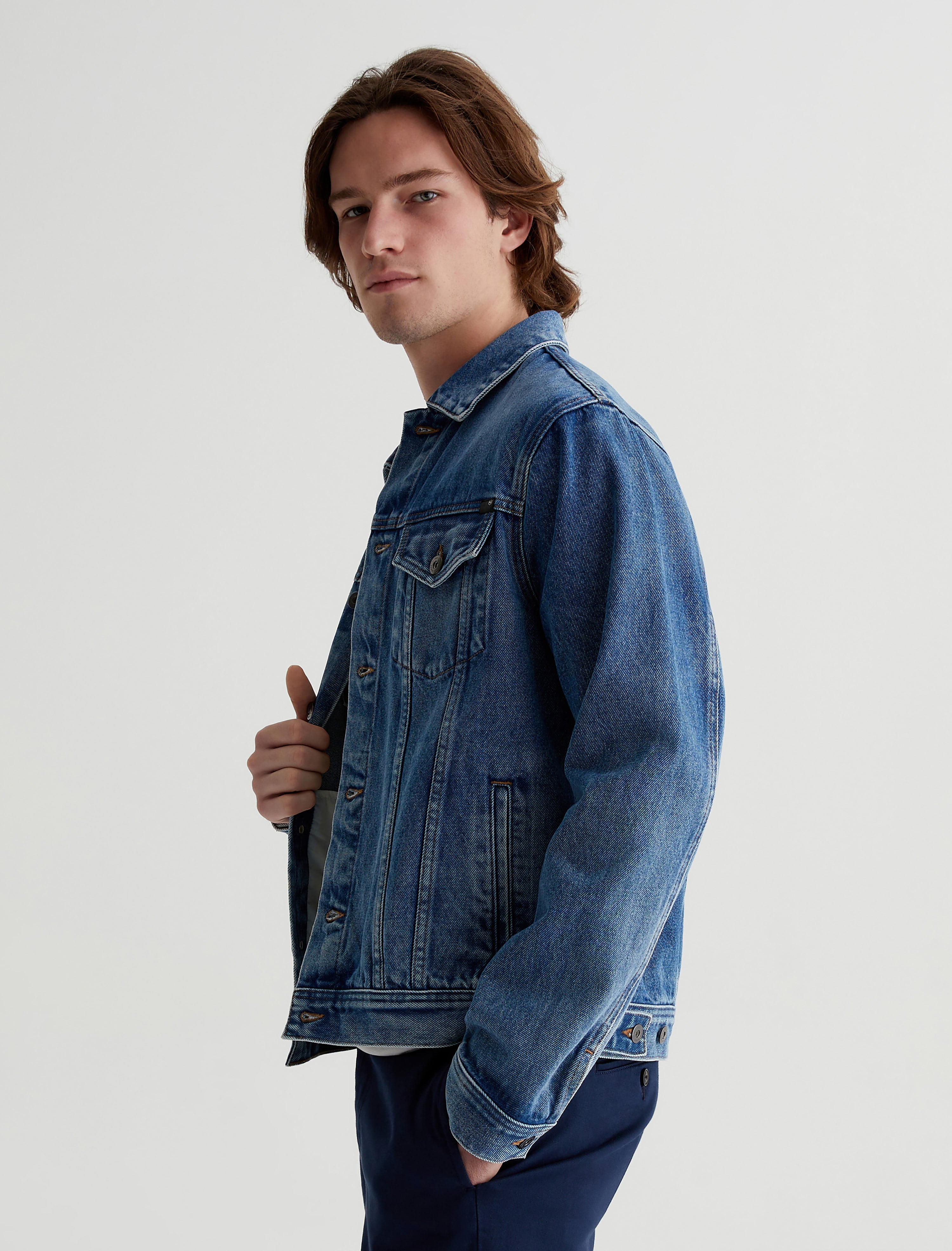 Classic trucker jacket on sale